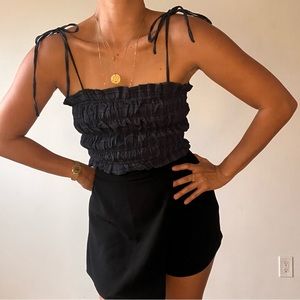 LuLu’s Scrunch Crop Top